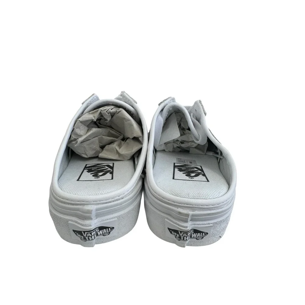 Vans Leather Style 36 Mules Slip On Men Size 4 Women's Size 5.5 - Picture 5 of 5